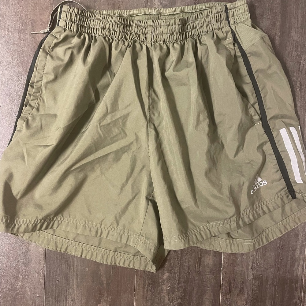 OD Green Adidas Atheltic Shorts